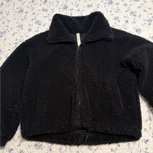 Lululemon Black Sherpa Jacket